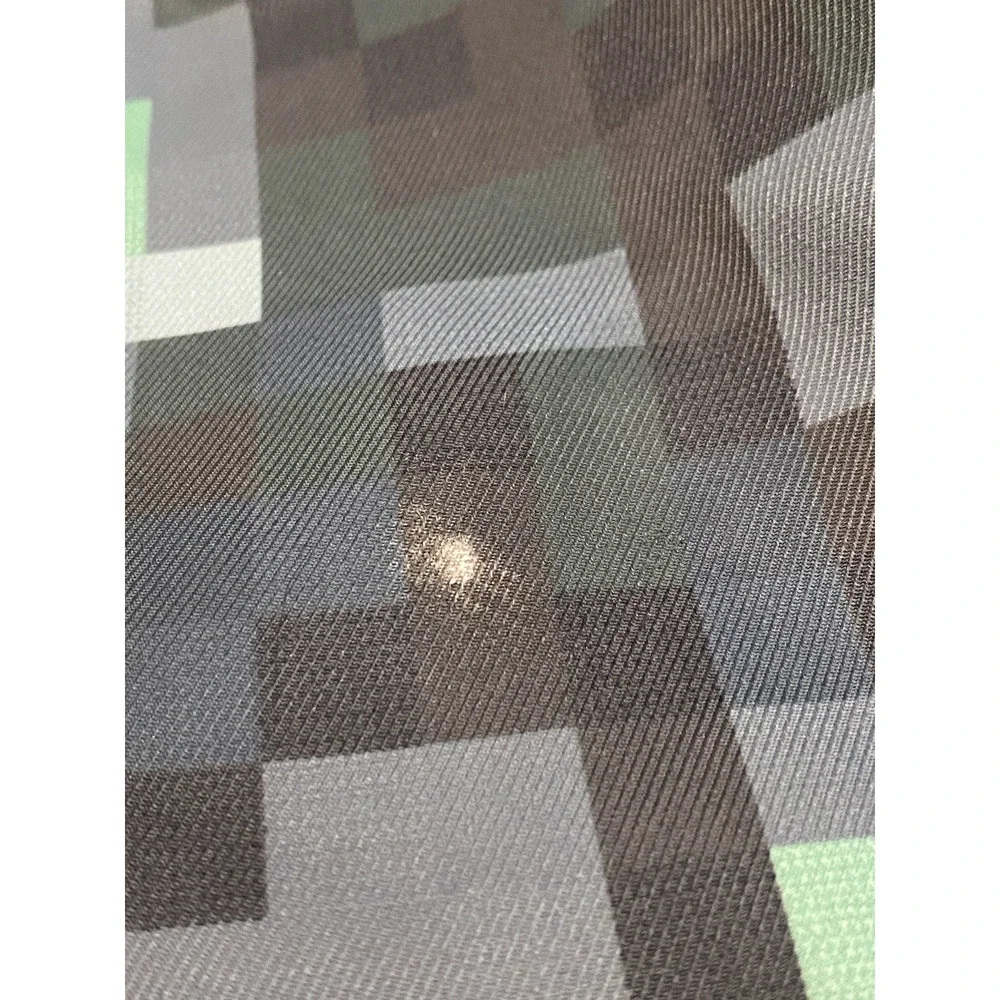Adidas Originals Minecraft Movie Track Pants Green‎ Small Striped Nylon Jogger